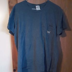 PINK grey tshirt with gold sequences